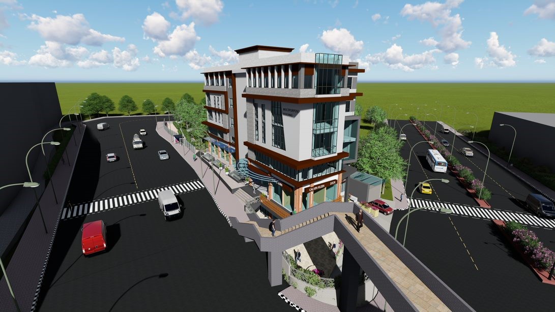 Multipurpose building and street design visualisation